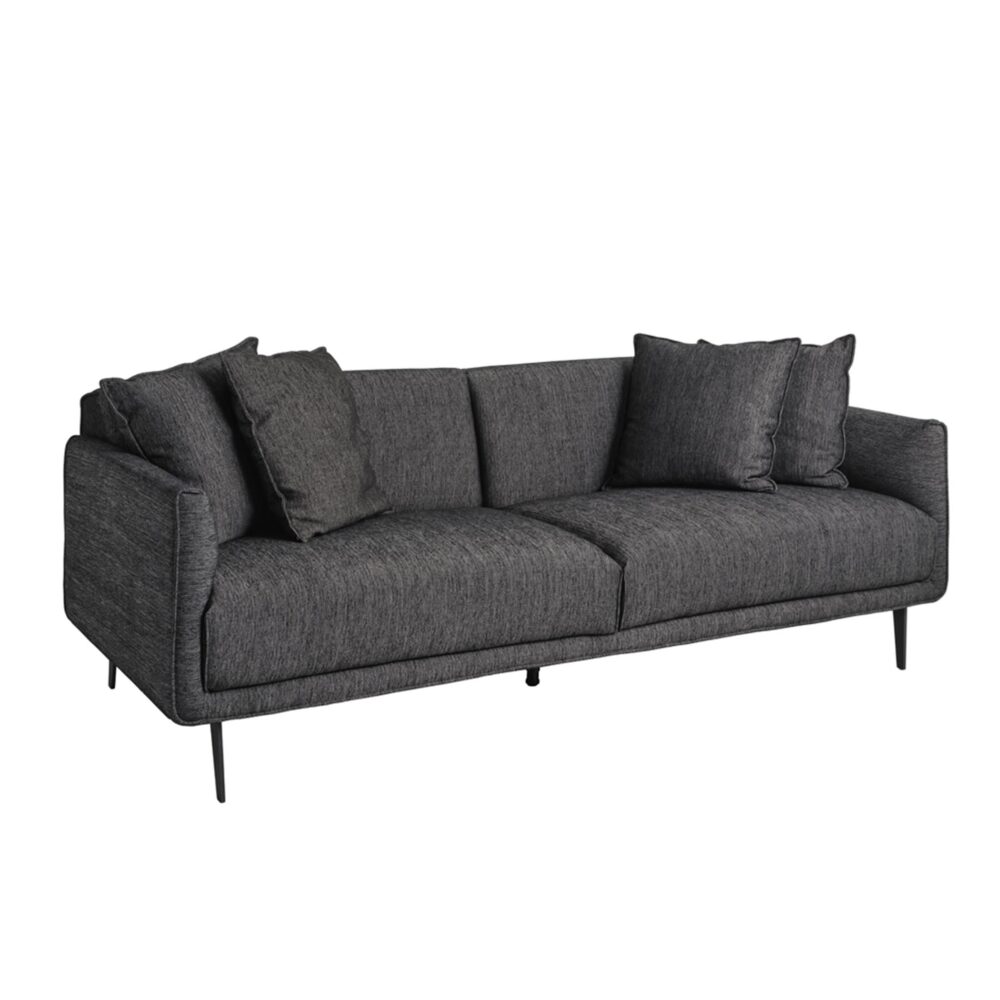 Strata 3-Seater Fabric Sofa: Retro - Image 2