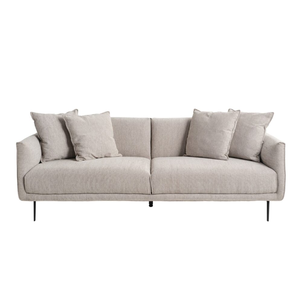 Strata 3-Seater Fabric Sofa: Retro - Image 7