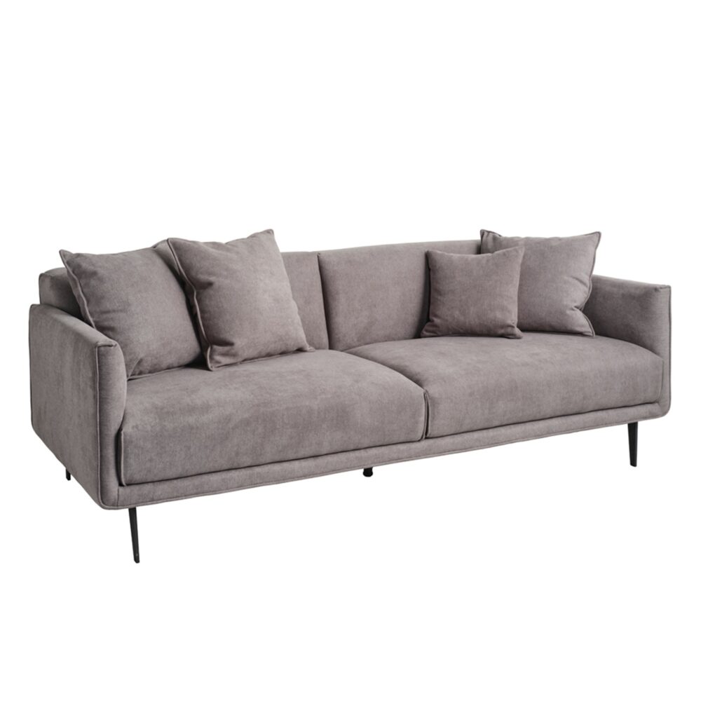 Strata 3-Seater Fabric Sofa: Retro - Image 10