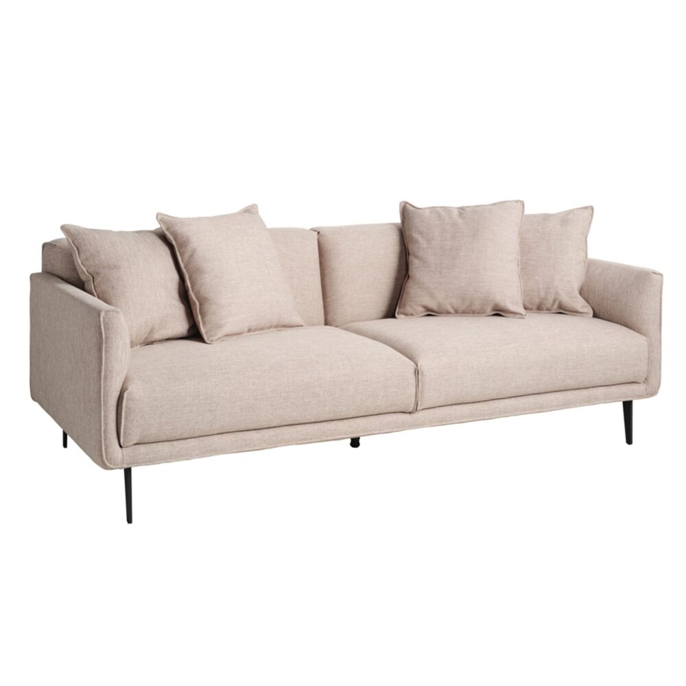 Strata 3-Seater Fabric Sofa: Retro - Image 12