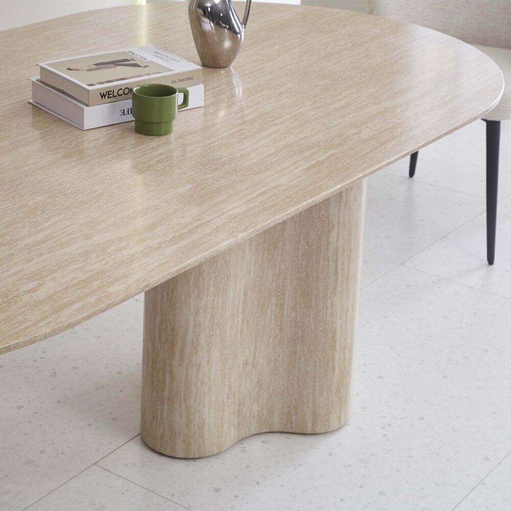 Bronte Oval Dining Table - Image 5