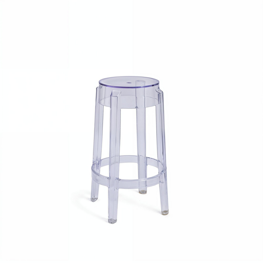 Philippe Starck Ghost Bar Stool 65 cm - Image 2