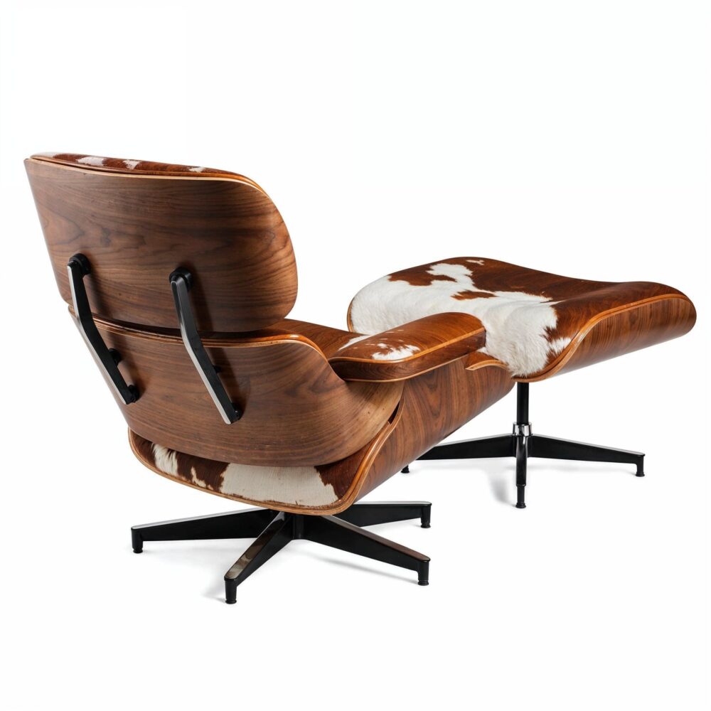 Eames Cowhide Chair Brown - Image 4