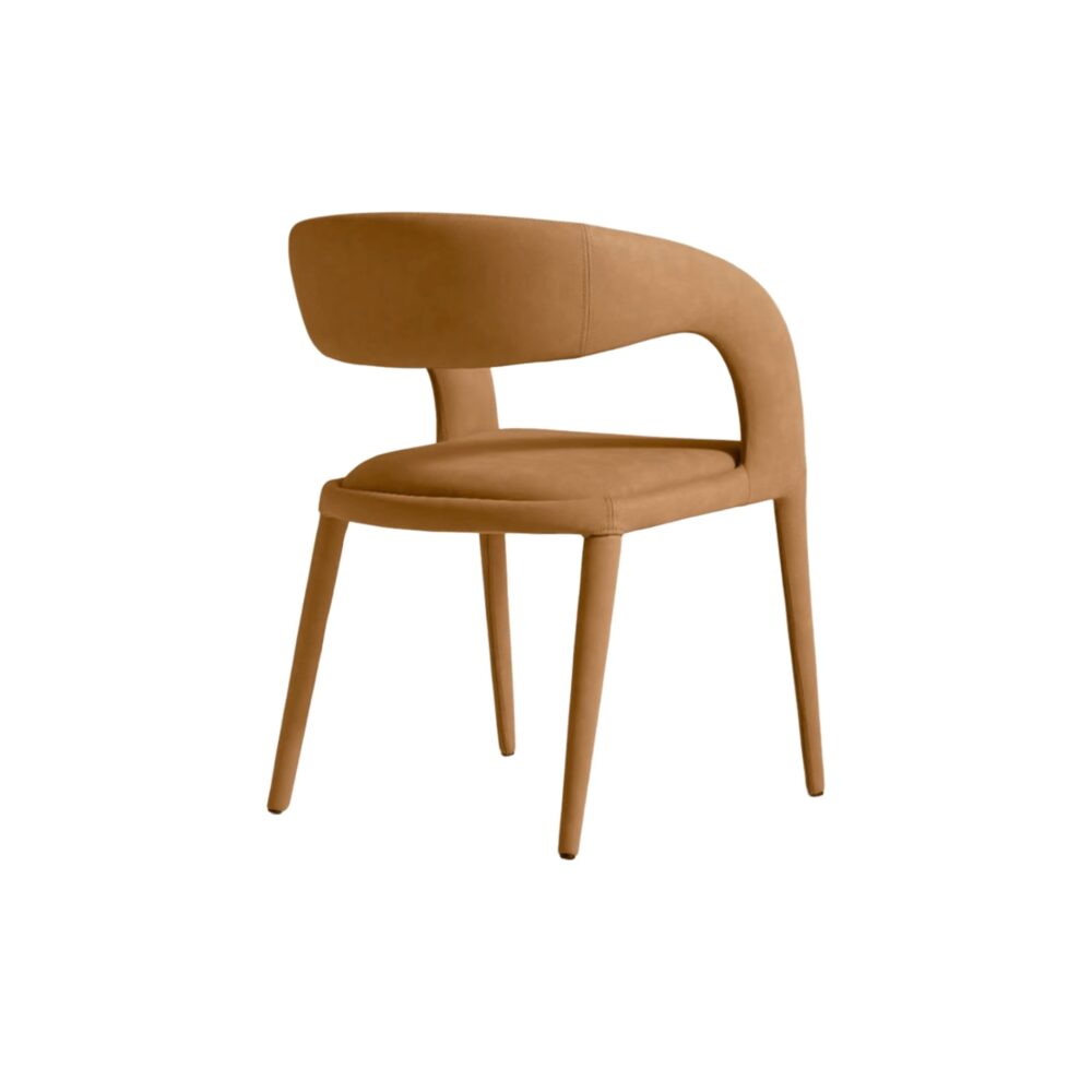 Hugo Genuine Leather Dining Chair - Image 2