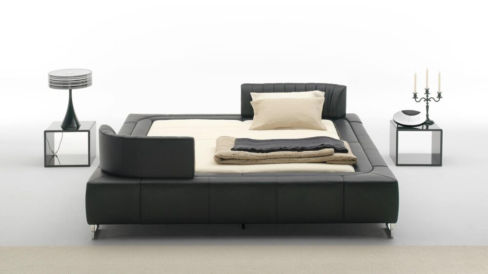 DS-1164/DS-1165 Leather Bed - Image 3